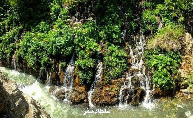 تصویر آبشار هفت چشمه کرج 