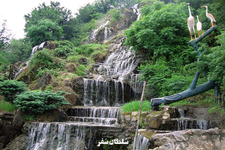تصویر آبشار شیطان کوه  لاهیجان 
