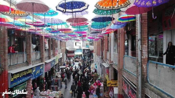 تصویر بازار روز نوشهر 