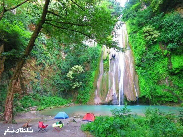 تصویر آبشار لوه گلستان 