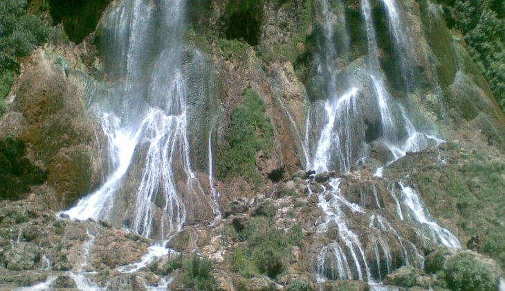 تصویر آبشار ایج رامسر 