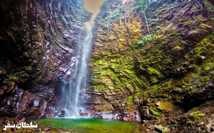 تصویر آبشار گزو سوادکوه 