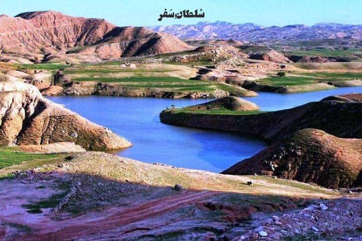تصویر دریاچه میانه دزفول 