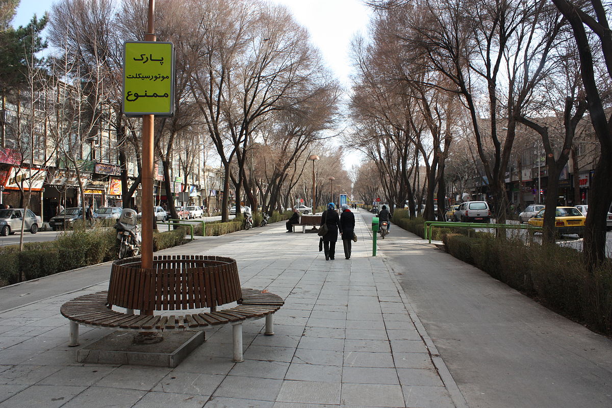 تصویر خیابان چهارباغ عباسی اصفهان 
