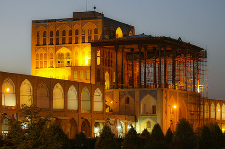 تصویر عمارت عالی قاپو اصفهان - 1