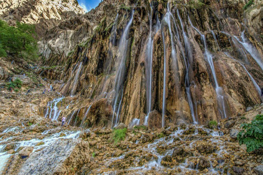 تصویر آبشار مارگون سپیدان 