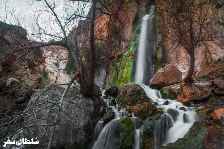 تصویر آبشار شاهاندشت لاریجان 