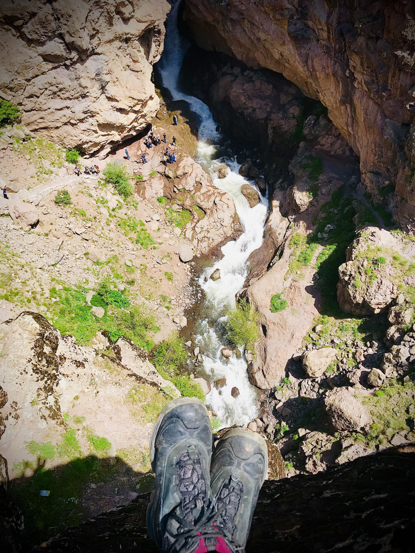 تصویر آبشار کرکبود طالقان 