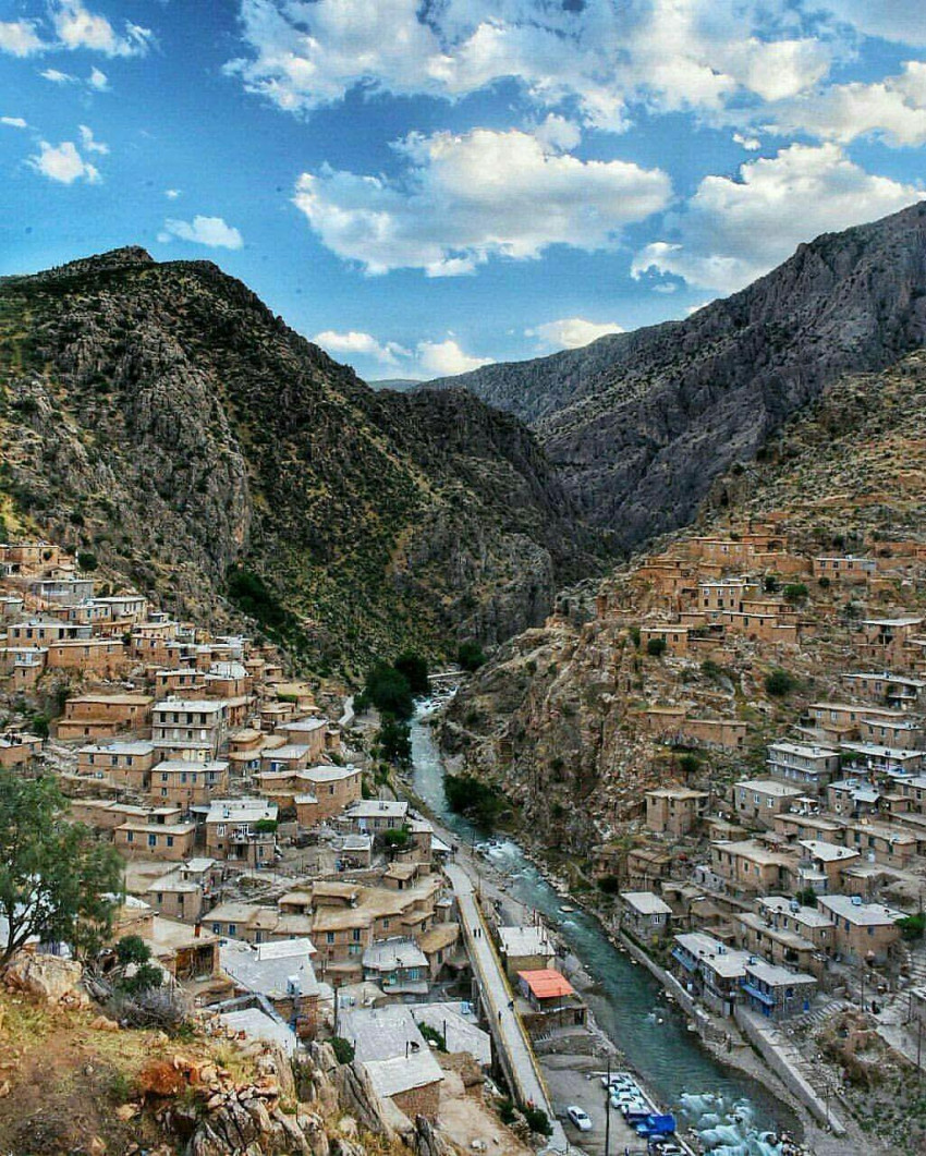تصویر روستای پالنگان کامیاران 