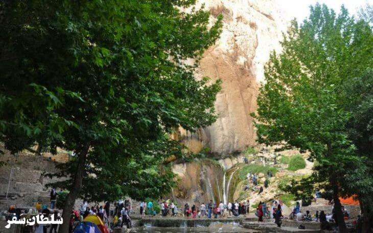 تصویر آبشار سمیرم اصفهان 