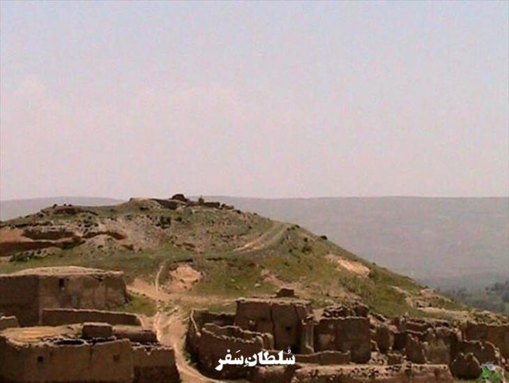 تصویر تپه باستانی آناهیتا سرعین 