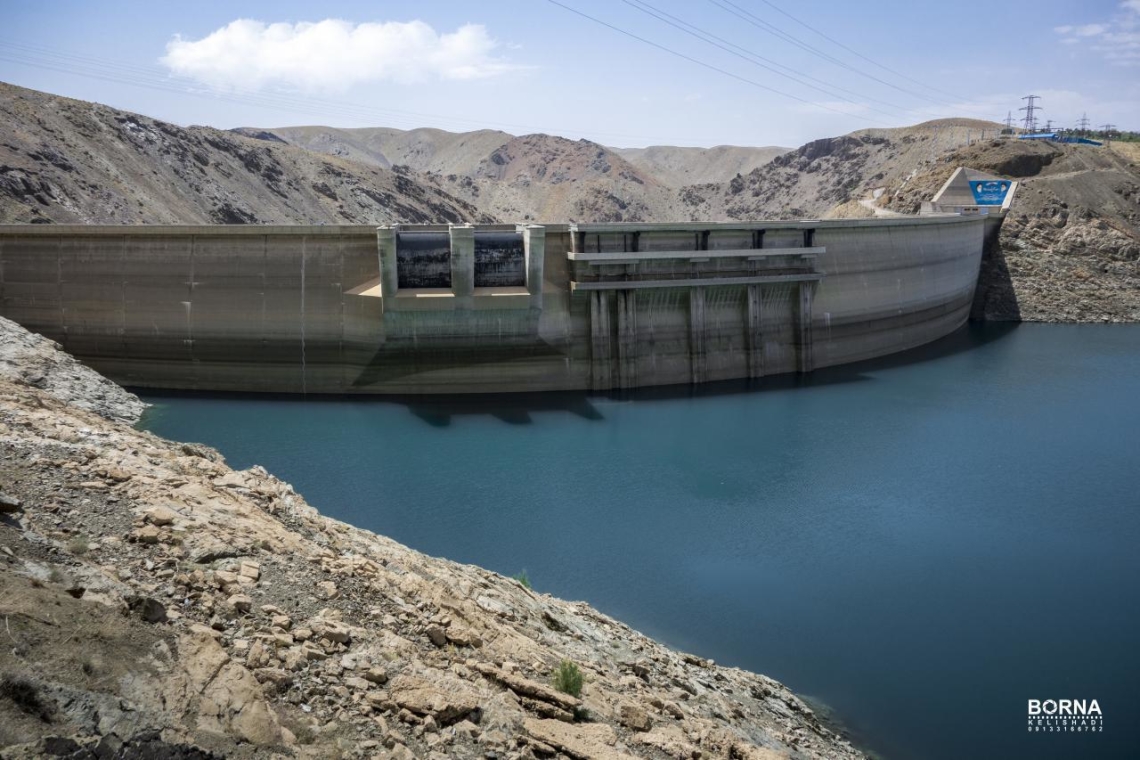 تصویر سد زاینده رود اصفهان 