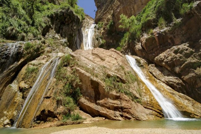 تصویر آبشار نوژیان خرم آباد 
