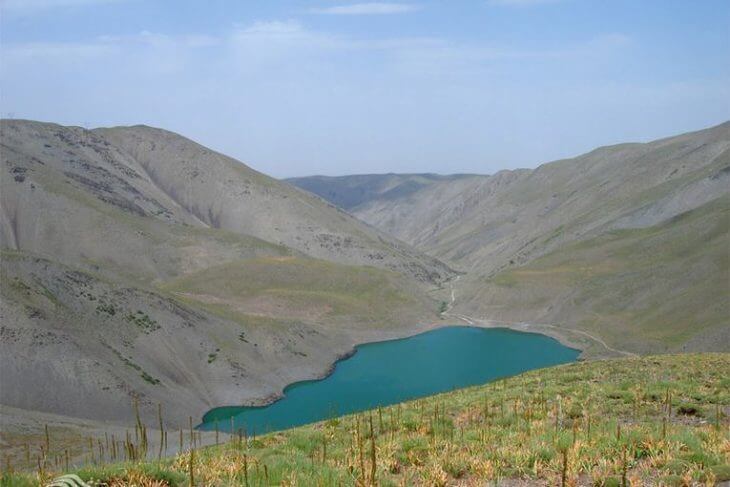 تصویر دریاچه چشمه سبز گلمکان 