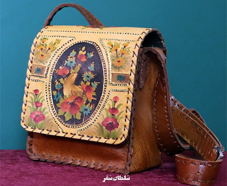 نقاشی روی چرم