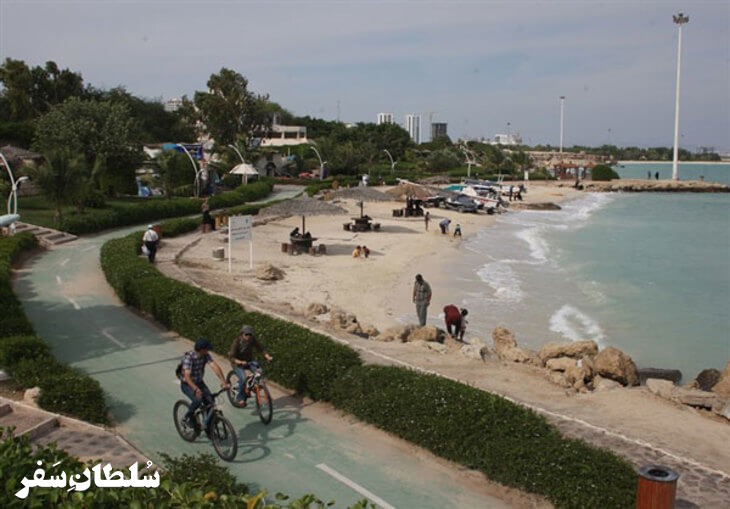 مسیر دوچرخه سواری کیش - جاهای دیدنی کیش