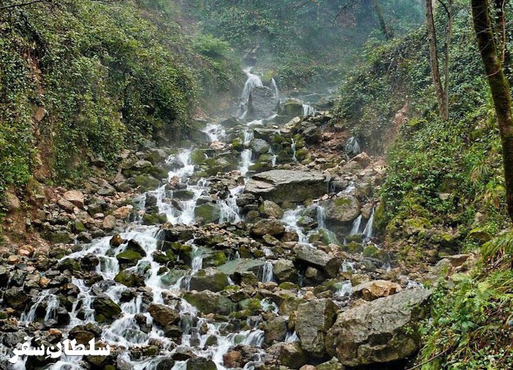 آبشار آب پری - جاهای دیدنی مازندران