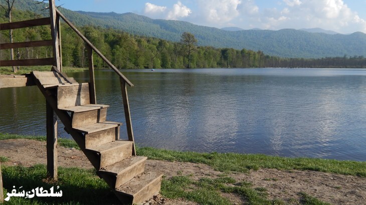   دریاچه‌ی الندان - جاهای دیدنی مازندران