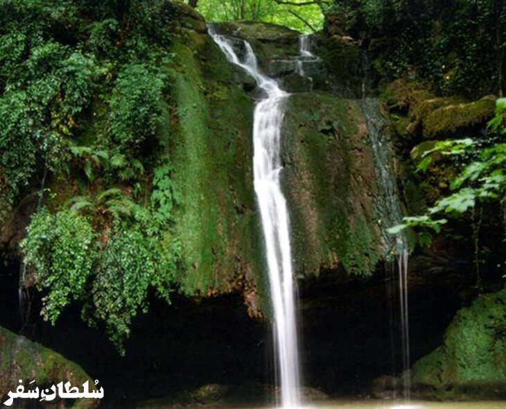 آبشار رنگو - جاهای دیدنی گرگان