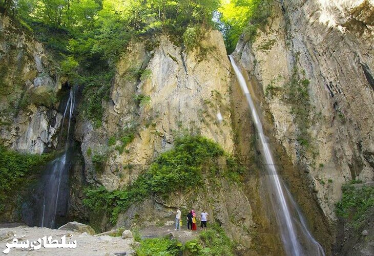 آبشار زیارت - جاهای دیدنی گرگان