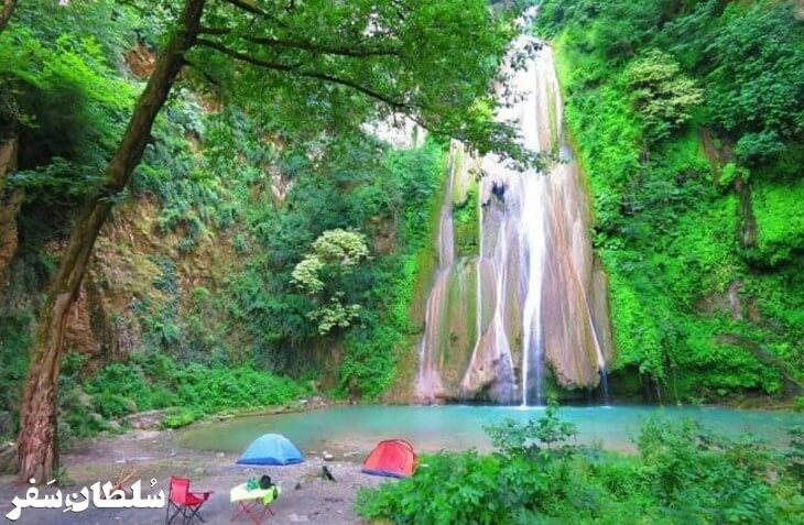 آبشار لوه - جاهای دیدنی گرگان