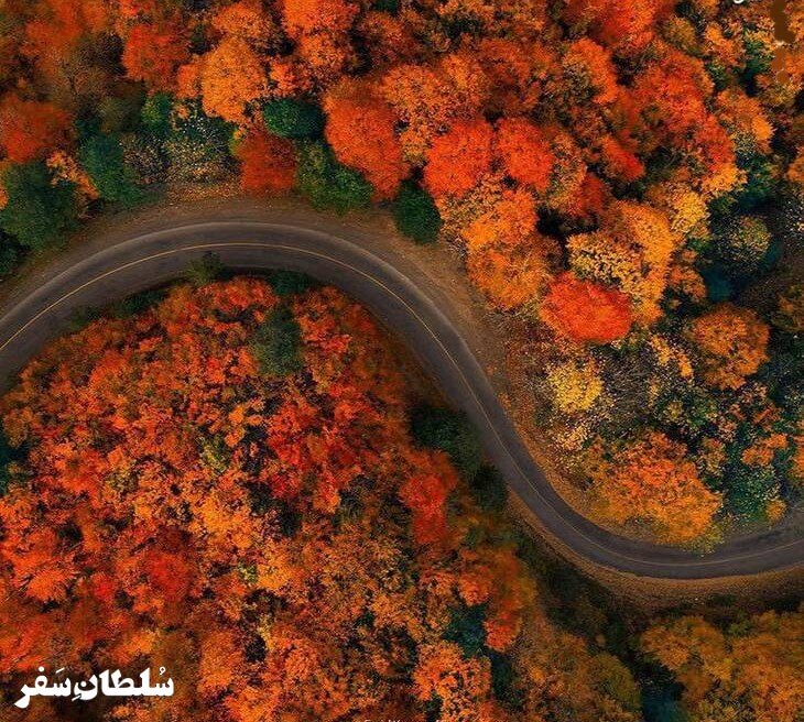 زیباترین جاده های ایران برای سفر جاده ای
