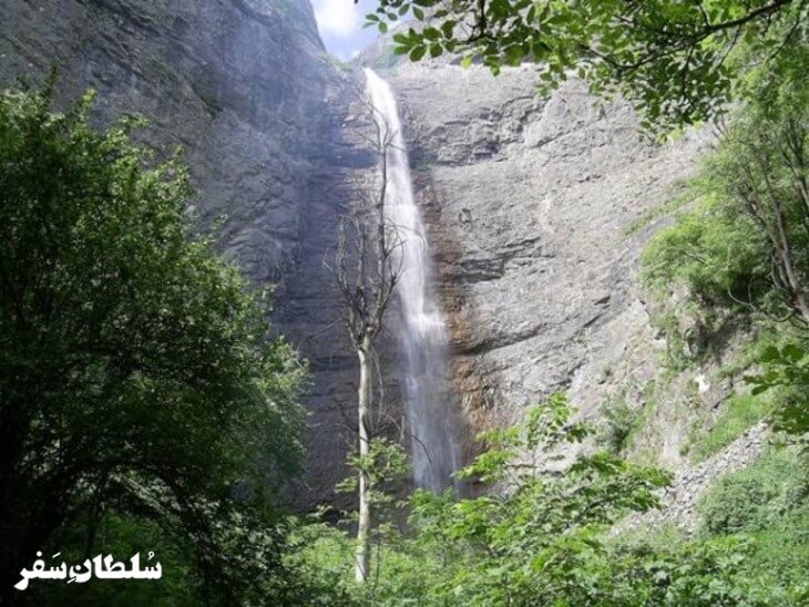 آبشار زانوس - جاهای دیدنی نوشهر