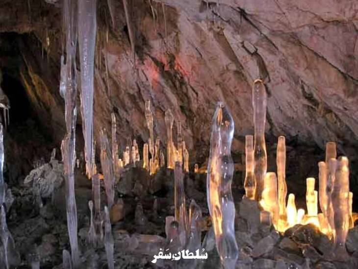 غار یخ مراد - جاهای دیدنی کرج