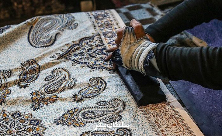 پارچه قلم کاری