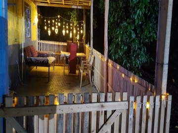 تصویر ویلا داخل باغ نارنج و پرتقال