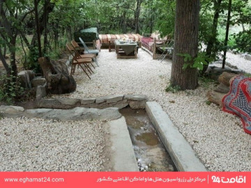 عکس اقامتگاه بومگردی کوشک آقا محمد قمصر