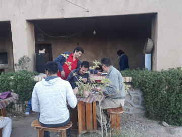 تصویر اقامتگاه بومگردی در انجیره - اردکان