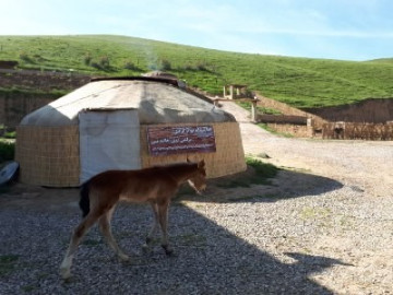 تصویر اقامتگاه سنتی درحومه کلاله