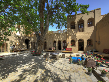 تصویر خانه سنتی در نطنز اصفهان - ایوان