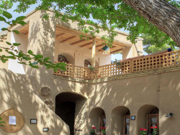 تصویر خانه سنتی در نطنز اصفهان - ایوان