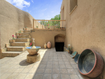 تصویر خانه سنتی در نطنز اصفهان - ایوان