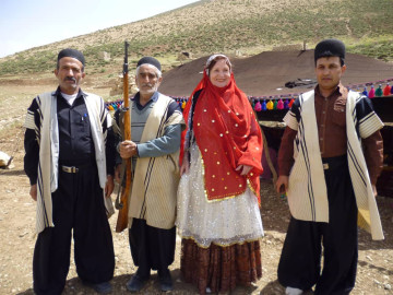 تصویر اقامتگاه بومگردی و چادر عشایری در اکو کمپ گردشگری در چلگرد