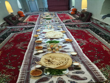 تصویر اقامتگاه سنتی در غرقاب گلپایگان