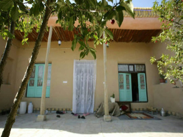 تصویر خانه روستایی در غرقاب گلپایگان 