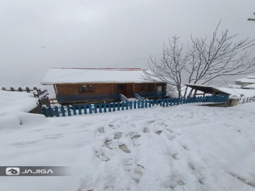 تصویر خانه روستایی در جوار آبشار میلاش - ط دوم