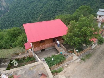 تصویر خانه روستایی در جوار آبشار میلاش رودسر (ط اول)