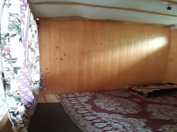 تصویر کلبه چوبی دو خوابه جنگلی سامان