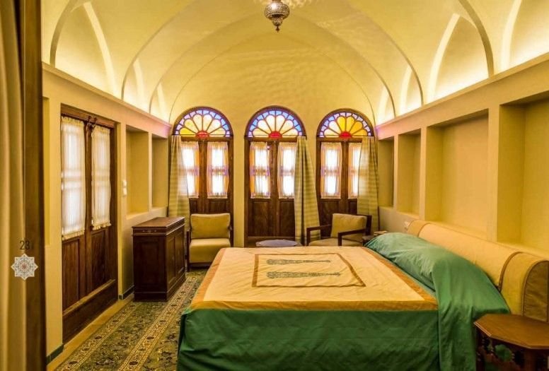 عکس اتاق دو تخته تویین  - سرای عامری