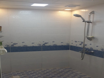 تصویر ویلای مبله نو ساز کف سرامیک (طبقه همکف)