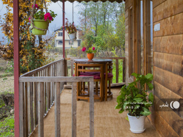 تصویر کلبه چوبی ماسال