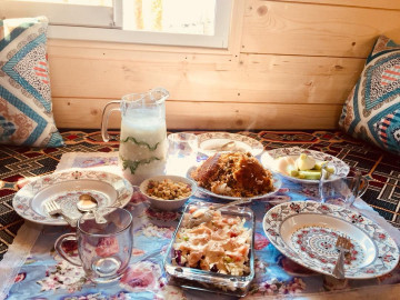 عکس کلبه چوبی یکخوابه