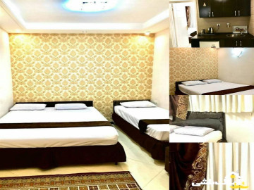 تصویر سوئیت چهار تخته در هتل آپارتمان قصر مشهد