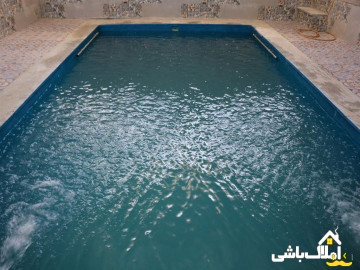 تصویر ویلا مبله استخر آب گرم تصفیه در کردان