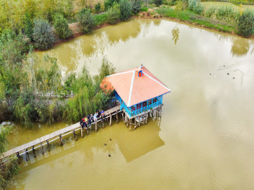 تصویر ویلای آب در روستای توریستی و سرسبز کچا