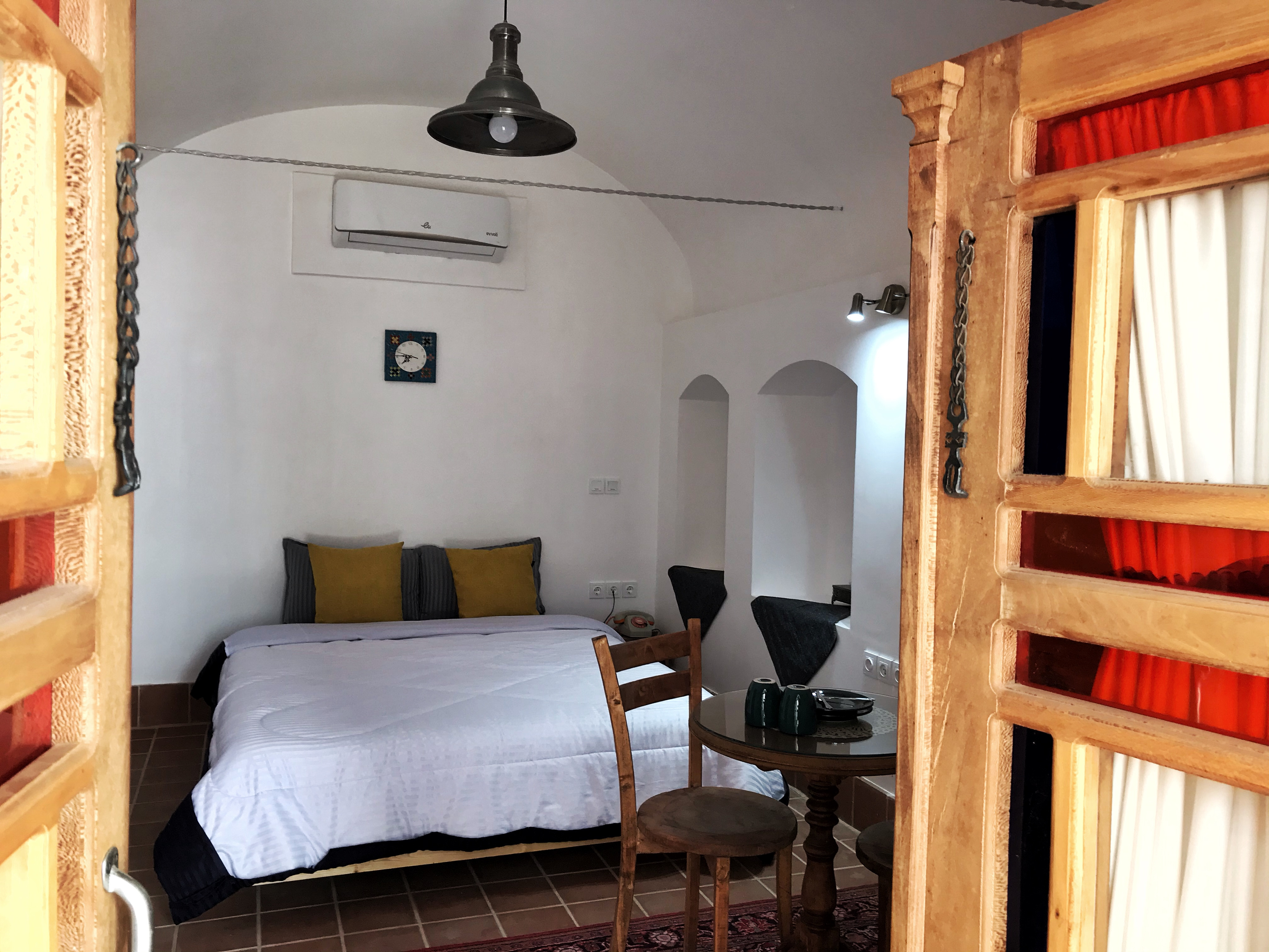 عکس عمارت سنگ پلوی کاشان (یه دانگی)